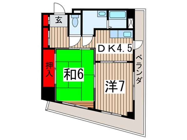 メゾン協和の物件間取画像